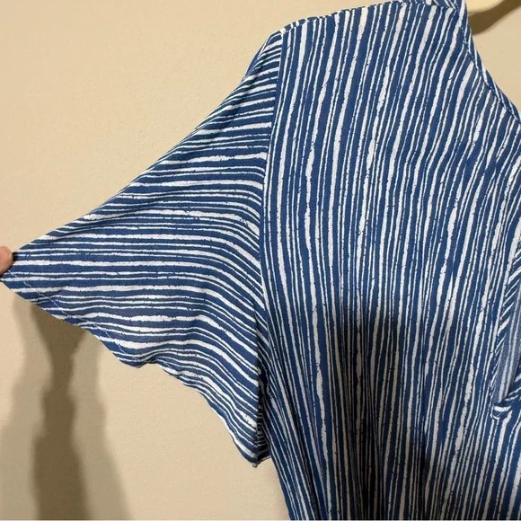 Mud Pie White and Blue Jumpsuit - Picture 5 of 6